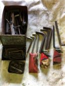 Qty of Hex Keys. Stored Gorleston, Norfolk. No VAT on this lot.