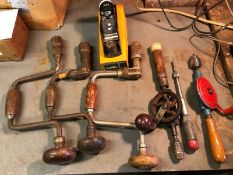 Qty of Manual Hand Drills Stored Gorleston,