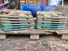 JD Leaf weights. Stored near Dorchester, Dorset.