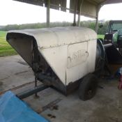 Lister aerator/blower, 4 cylinder Lister diesel engine, serial number 526HA411.