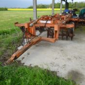 Parmeter Utar 200 trailed discs, serial number DUT2147, 9ft wide, needs new bearings,