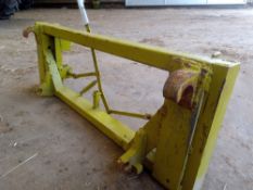 Euro8 to Quicke3 loader adapter. Stored near Norwich, Norfolk.