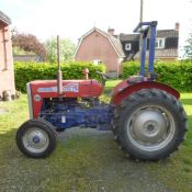 MF Smallholder 2045 2wd tractor, New 2001, X174 MBJ, 2000cc Diesel engine, 224 hours, good tyres,