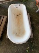 Cast iron Bath tub, no cracks. Stored near Beccles, Suffolk.