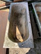 Cast iron Bath tub, no cracks. Stored near Beccles, Suffolk.