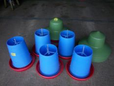 6 x Manola Feeder c/w Outdoor Rainguard. Stored near Beccles, Suffolk. No VAT on this lot.