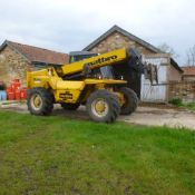 Matbro TS70 telescopic handler, 1997, R155 YEX, Diesel, 6,285 hours, Complete with pallet tines,