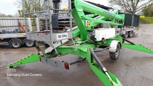 Towable access platform nifty lift 170he, 2008,battery powered, full working order, LED lights.