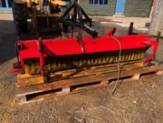 Stephenson front mounted sweeper 2.2metres. Stored near Pulham Market, Norfolk.