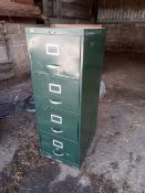 Filing cabinet. Stored near Norwich, Norfolk.
