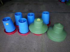 6 x Manola Feeder c/w Outdoor Rainguard. Stored near Beccles, Suffolk. No VAT on this lot.