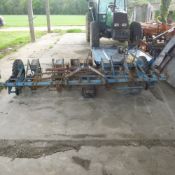 Webb 5 row beet drill, as found. Stored near Bungay, Suffolk.