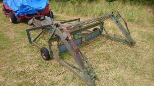 Cooks bale sledge. Stored near Palgrave, Suffolk.