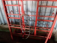 Bale Grab. Stored near Carleton Rode, Nofolk.