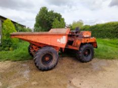 Wibau Winget 4B3000 Dumper, 4 wheel drive, maximum 3 tonne load, oil immersed brakes,