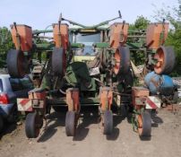 Amazone 8 row maize drill, model ED602K, comes with a front fertlizer hopper, 2004.