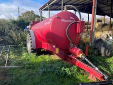 Marshall Slurry Tanker ST2550, 2550 Gallons, 10000L Hertell pump, Year 2020,