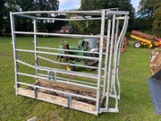 Cattle crush. Stored near Goring Heath, Reading. No VAT on this lot.