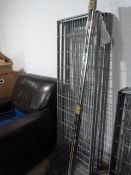 *Four Tier Adjustable Pot Rack 145cm wide, 50cm Deep, 167cm High