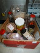 *Assorted Dry Ingredients including poppy Seeds, Crushed Chilies, Cardamom etc