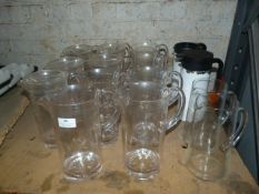 *Quantity of Plastic & Glass Jugs