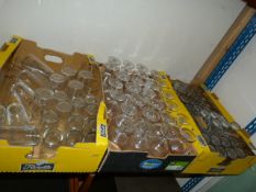 3 Boxes of Assorted Glasses