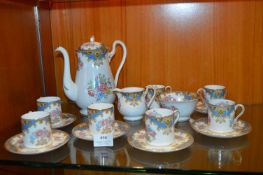 Shelly Sheraton Pattern Coffee Set