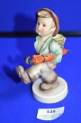 Hummel Figure - Boy with Umbrella