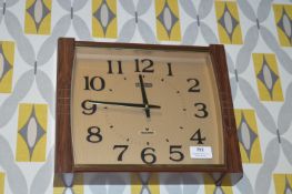 Retro Wall Clock by Rhythm