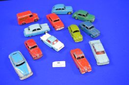 Playworn Dinky Diecast Cars