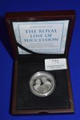 Royal Line of Succession Silver Proof Coin