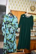 Two Retro Ladies Dresses