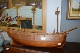 Scratch Built Model Sailing Ship