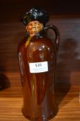 Royal Doulton Bottle in the form of a Gentleman in a Clock and Hat