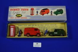 Dinky Gift Set 299 Post Office Services in Original Box