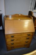 Edwardian Oak Bureau (AF)