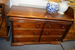 Victorian Mahogany Eight Drawer Chest