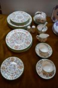 Minton Haddon Hall Part Dinner Set 42 Pieces