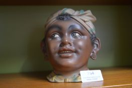 Lidded Pot in the form of a Boy