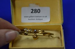 9ct Gold Brooch ~1.8g