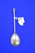 Birmingham Hallmarked Sterling Silver Spoon