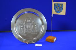 Hallmarked Irish Silver 1972 Presentation Dish 