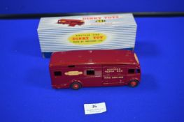 Dinky Super Toys 981 Horse Box in Original Box