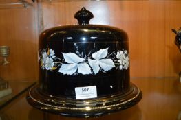 Victorian Black Cheese Dish