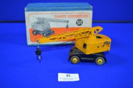 Dinky Super Toys 571 Coles Mobile Crane in Original Box