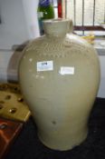 Salt Glazed 2 Gallon Beer Flagon - Frankland & Richardson Whitby