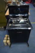 Dictaphone Shaving Machine on Wheels