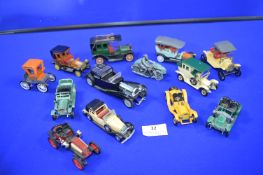 Assorted Diecast Toy Vehicles