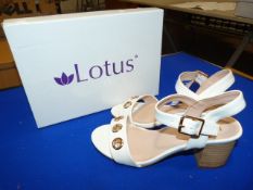 *Lotus Size: 4 White Shoes