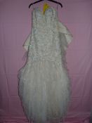 *Size: 8 Champagne/Ivory Wedding Dress